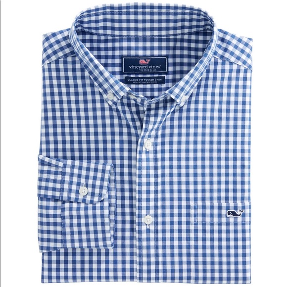 Vineyard Vines Other - Vineyard Vines boy’s Carleton blue & white shirt Vineyard Vines Other - Vineyard Vines boy’s Carleton blue & white shirt